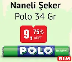 POLO NANELİ ŞEKER 34 G